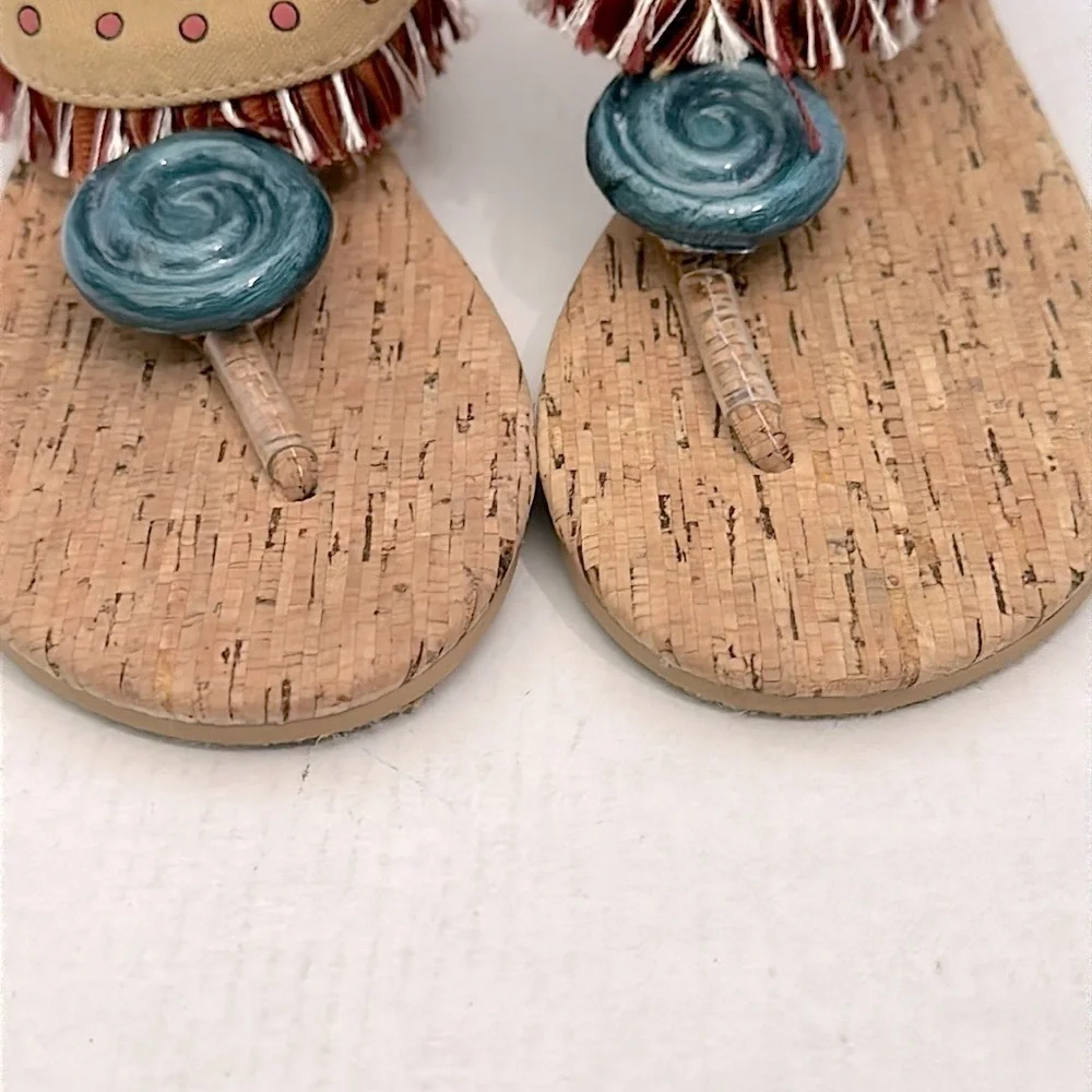 Disney Store Moana Sandals Dress Up Costume Kid's Size 11/12 zip back worn once